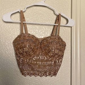 Windsor Lace Crop Top